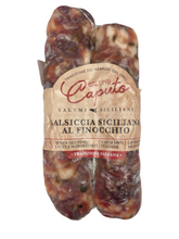 Load image into Gallery viewer, Salsiccia Siciliana al Finocchio – Salumi Caputo - Salami mit Fenchel
