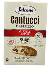 Lade das Bild in den Galerie-Viewer, Cantucci Mirtilli Rossi – Falcone - Cantucci mit Preiselbeeren / Cranberry