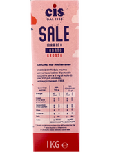 Załaduj obraz do przeglądarki galerii, Sale Marino grosso Iodato (grobes Meersalz) – CIS - Jodiertes Meersalz