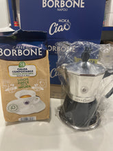 Cargar imagen en el visor de la galería, Moka Ciao - Caffè Borbone - Kaffeemaschine für Pad´s