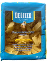 Cargar imagen en el visor de la galería, Pappardelle – De Cecco - breite, flache Bandnudeln