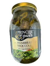 Load image into Gallery viewer, Friarielli alla napoletana – Principe del gusto - Stengelkohl (auf Italienisch auch Brokkoli genannt)