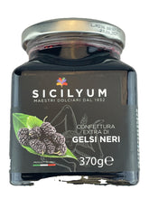 Lade das Bild in den Galerie-Viewer, Confettura extra di Gelsi Neri - Sicilyum - Maulbeerenkonfitüre