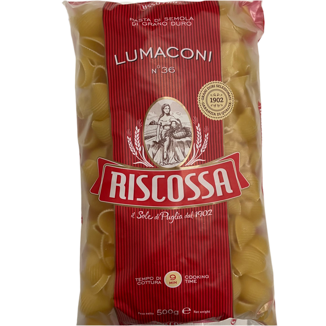 Lumaconi N°36 -Riscossa– Nudeln in Schneckenform