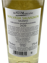 Lade das Bild in den Galerie-Viewer, Malvasia Sauvignon -Feudi di San Marzano I Tratturi-
