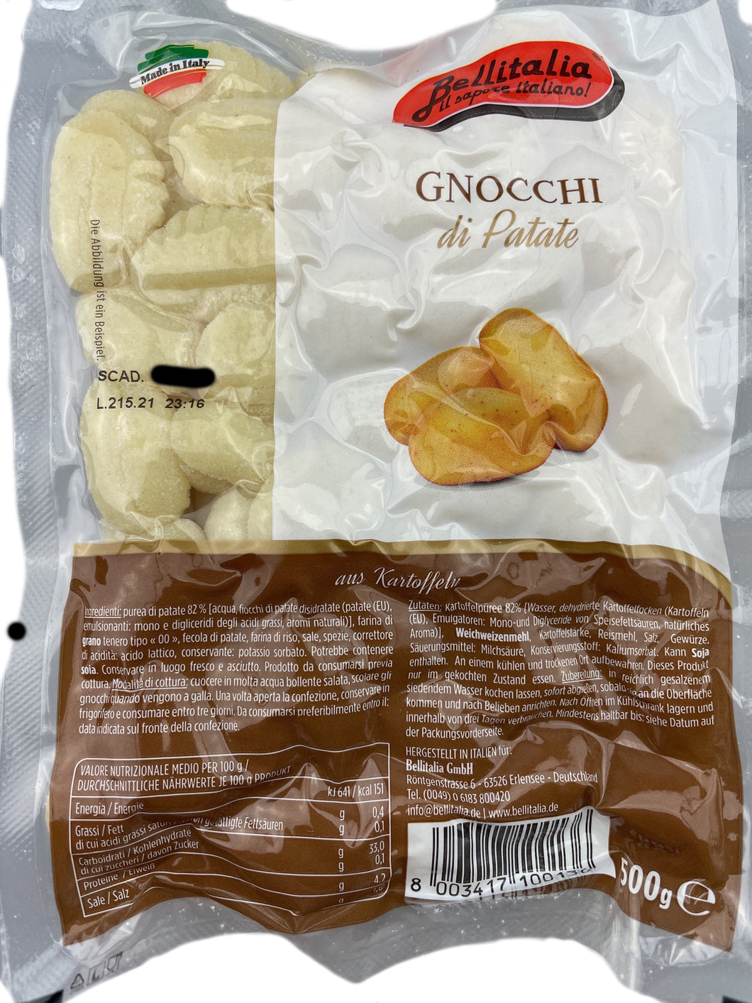 Gnocchi -Bellitalia-
