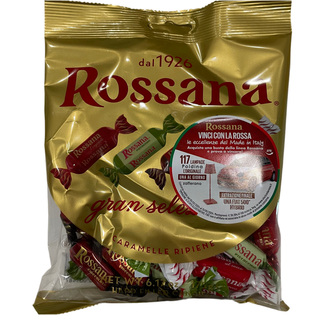 Rossana Gran Selezione – verschiedene Rosana Süßigkeiten ( Original, Pistazie, Kokos und Rosana in Schokolade)