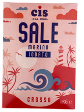 Lade das Bild in den Galerie-Viewer, Sale Marino grosso Iodato (grobes Meersalz) – CIS - Jodiertes Meersalz
