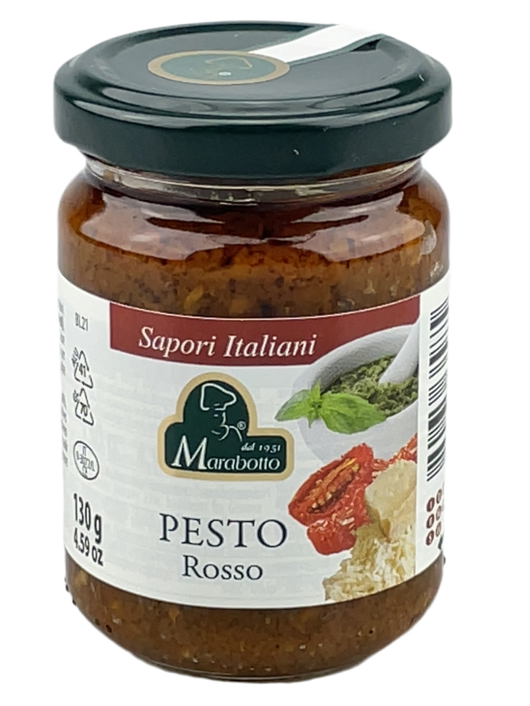 Pesto Rosso - Marabotto- Rotes Pesto mit getrockneten Tomaten