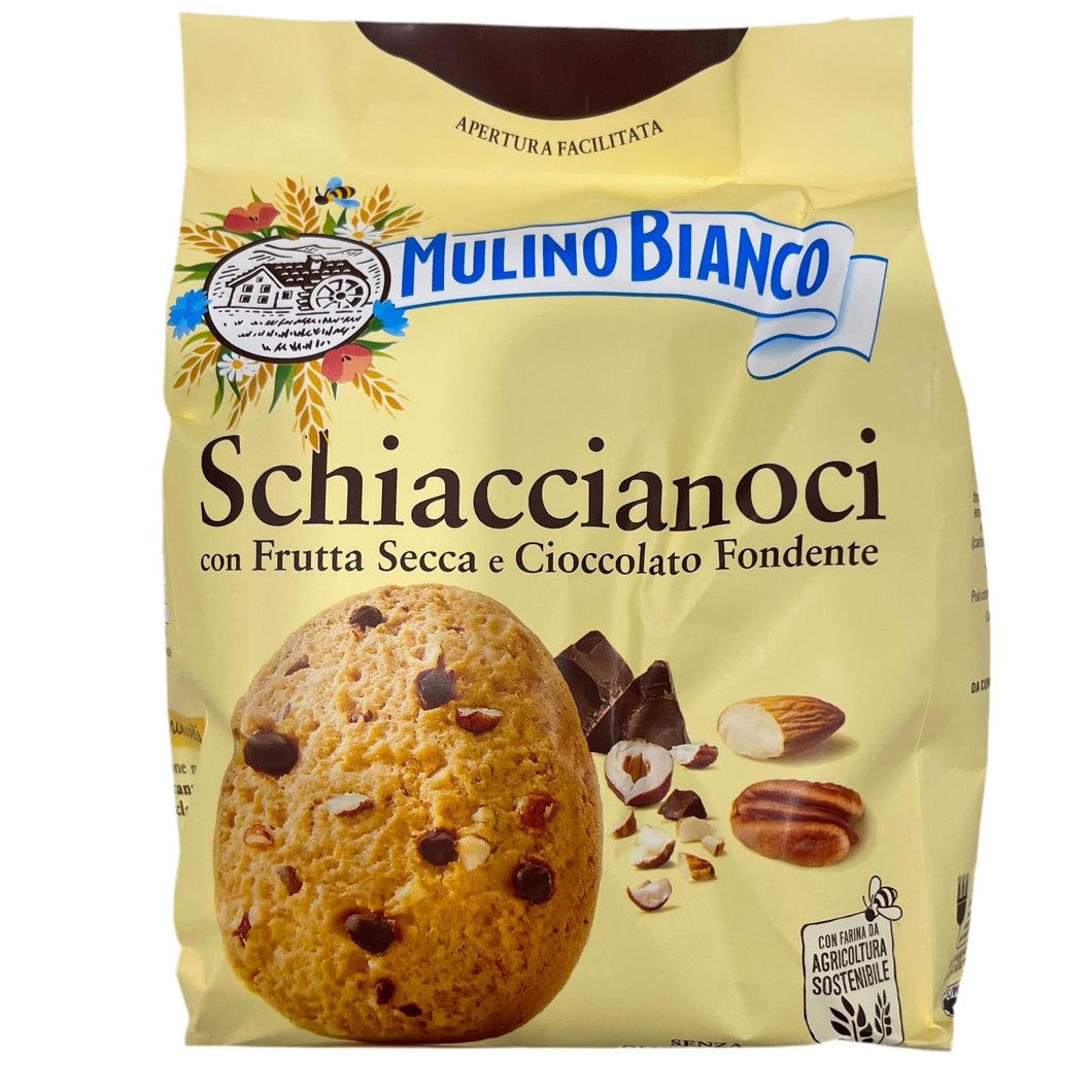 Schiaccianoci –  Mulino Bianco - Kekse mit Nüsse und Schokolade