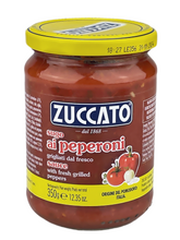 Carica l&#39;immagine nel visualizzatore di Gallery, Sugo ai Peperoni – Zuccato - Tomatensoße mit gegrillter Paprika
