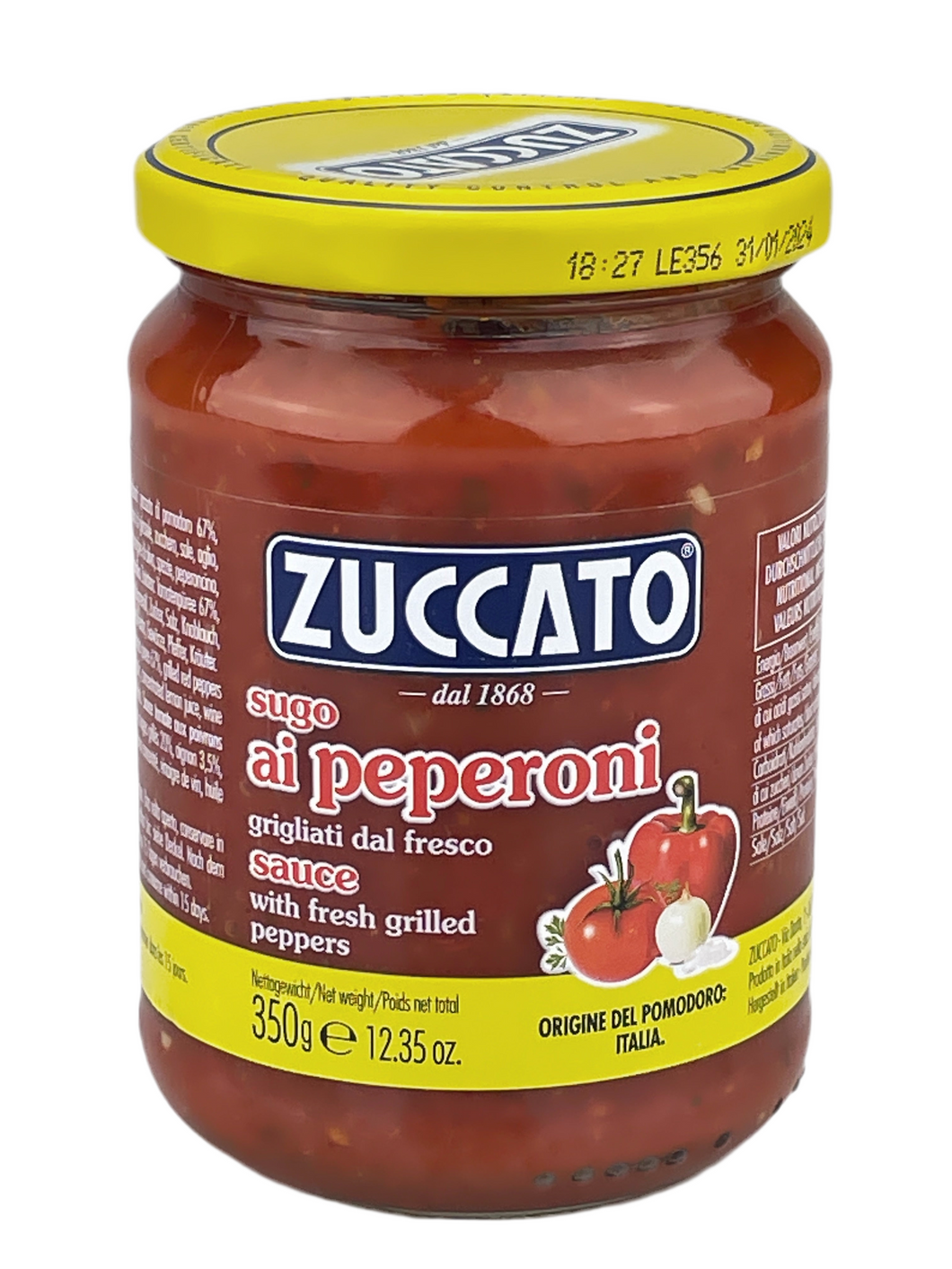 Sugo ai Peperoni – Zuccato - Tomatensoße mit gegrillter Paprika