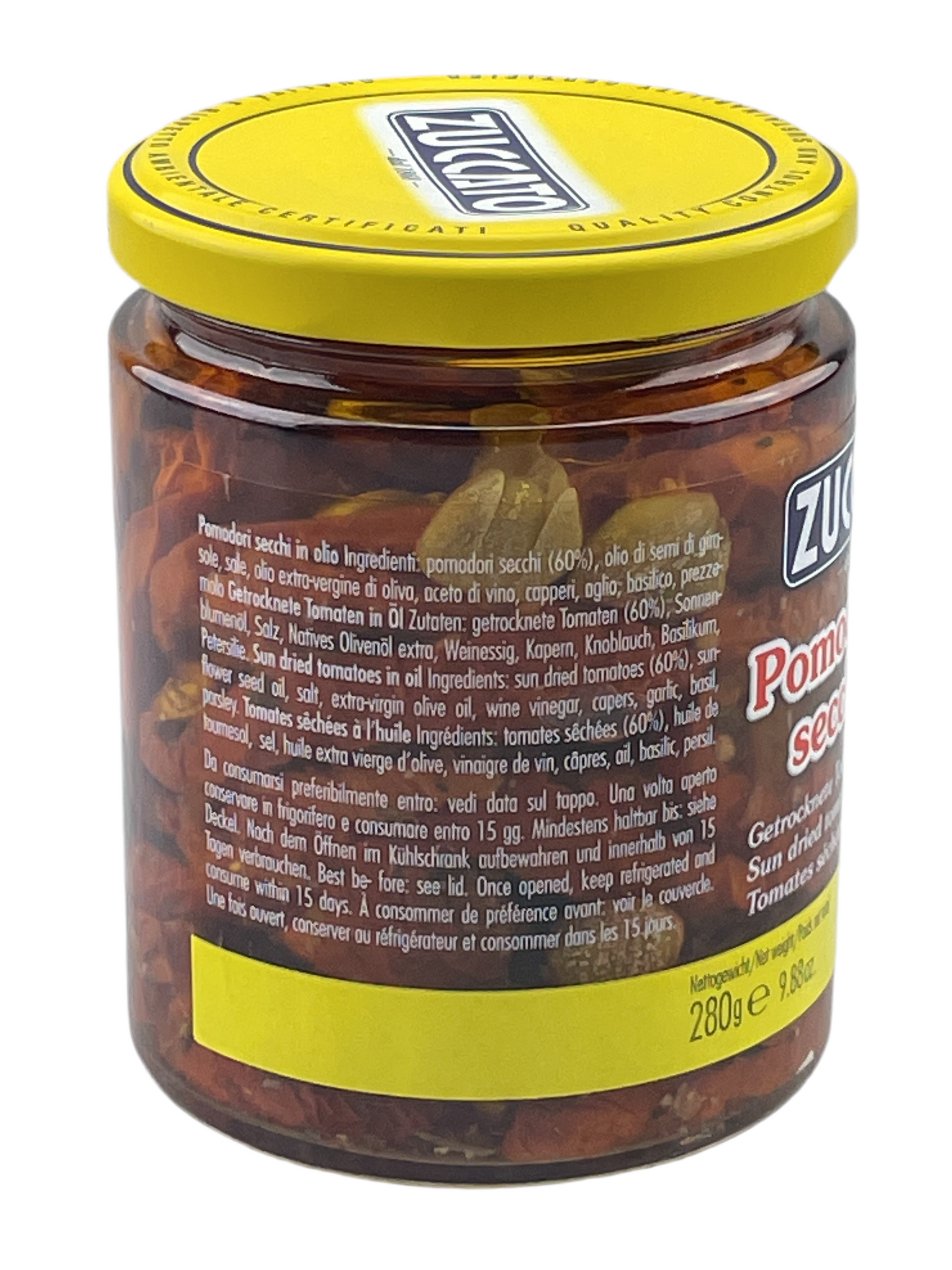 Pomodori secchi -ZUCCATO- getrocknete Tomaten – Ital. Feinkost Dragone