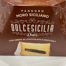 Cargar imagen en el visor de la galería, Pandoro Moro Siciliano - Dais - Pandoro mit Schokoladencrme und Haselnusscreme

