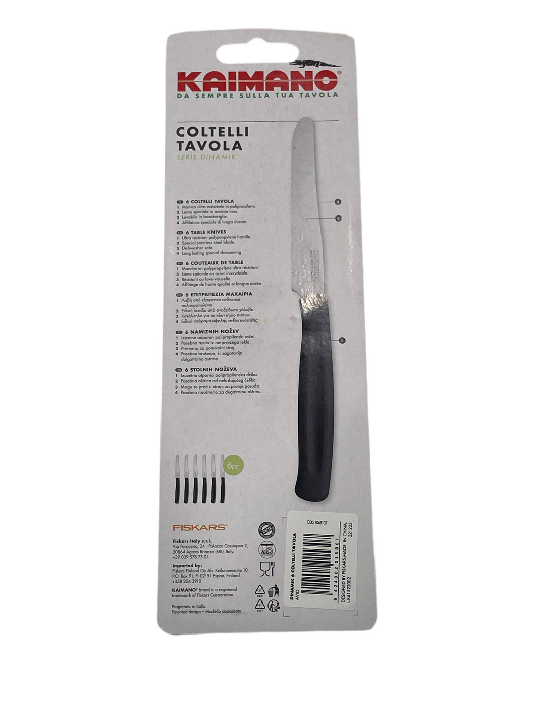Coltelli da tavola - Kaimano - hochwertige Küchenmesser
