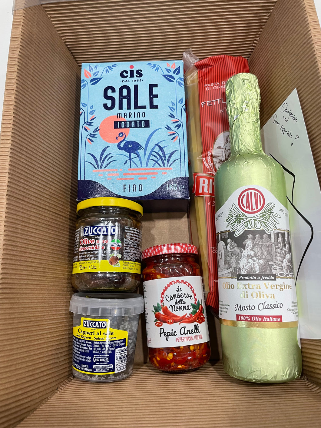 Rezeptbox ,,Aglio, Olio``