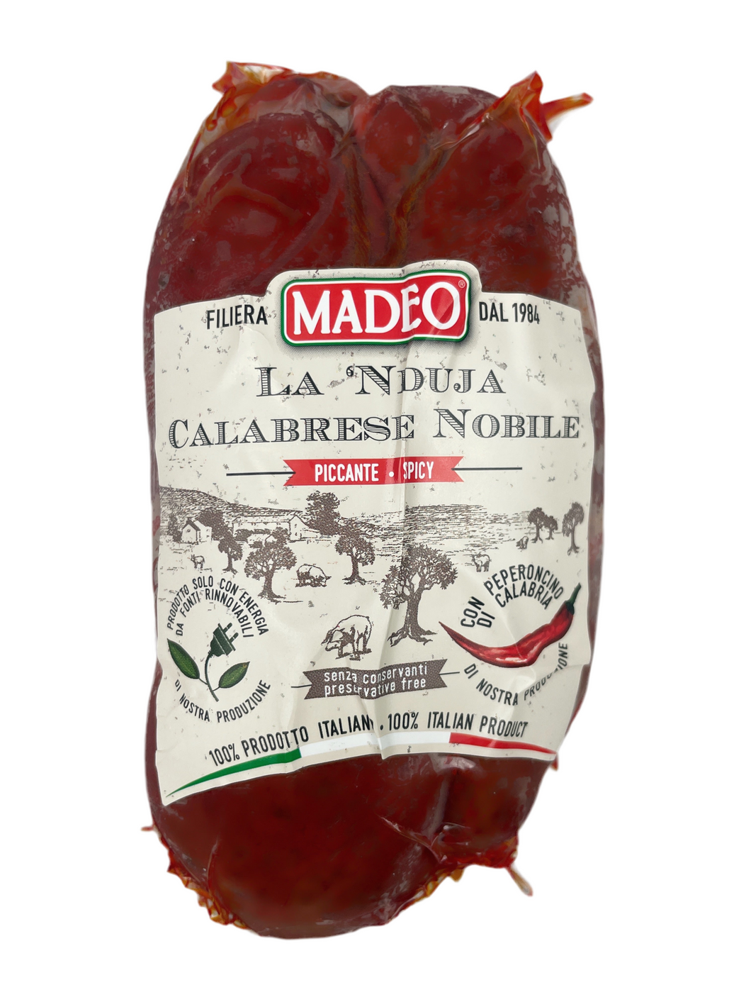 Nduja Calabrese – Madeo - Scharfe Streichwurst