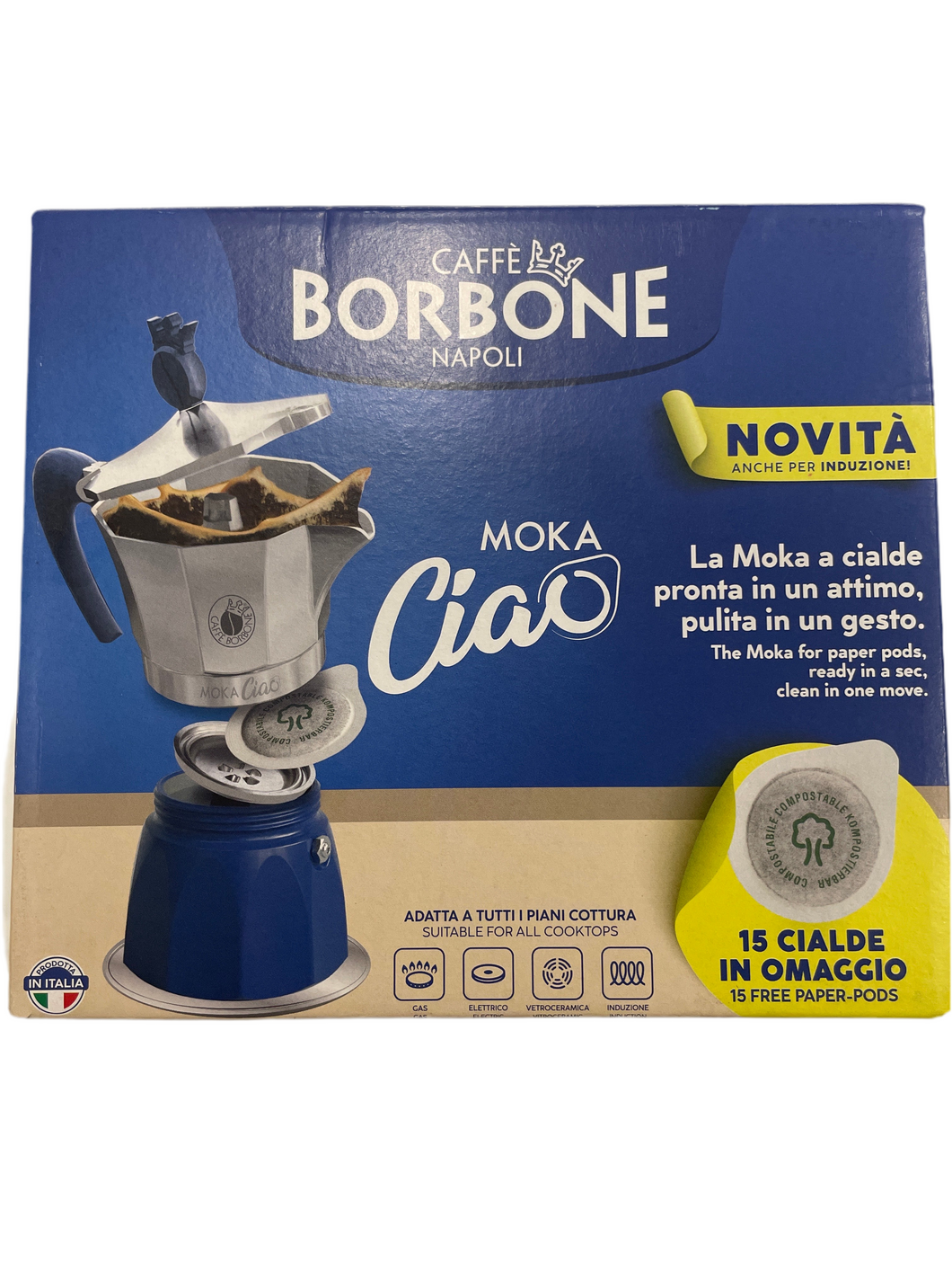 Moka Ciao - Caffè Borbone - Kaffeemaschine für Pad´s