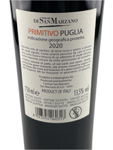 Lade das Bild in den Galerie-Viewer, Primitivo Puglia IGP 2023 -Feudi di San Marzano I Tratturi-
