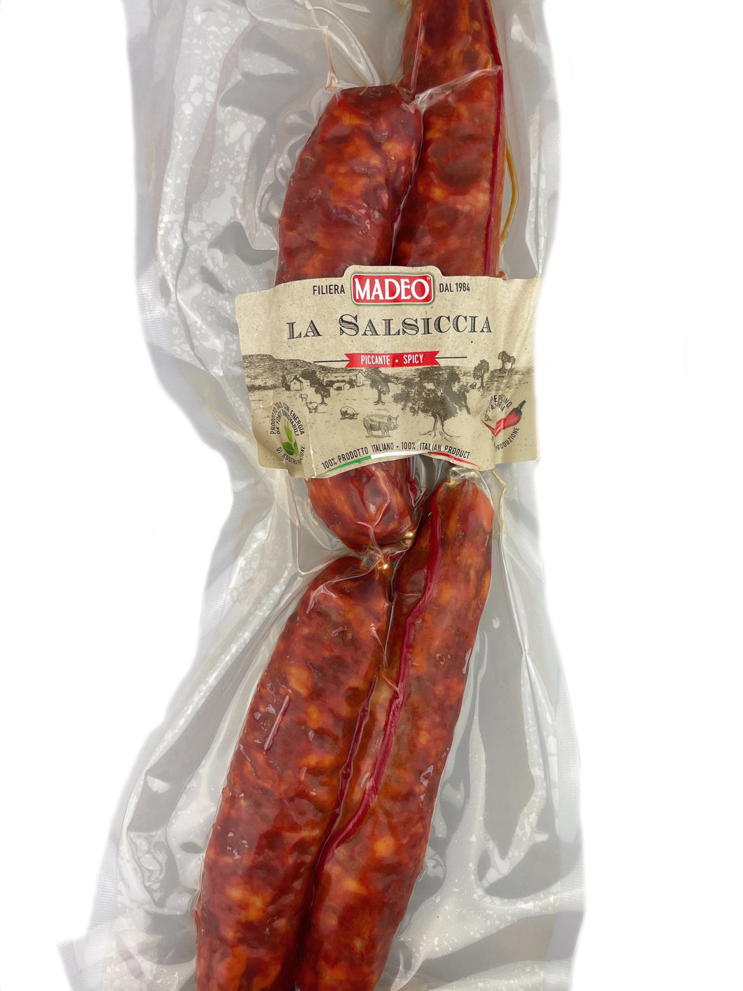 La Salsiccia piccante - Madeo - scharfe Salami