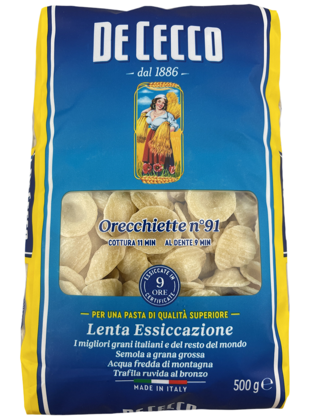Orecchiette -De Cecco- Öhrchennudeln