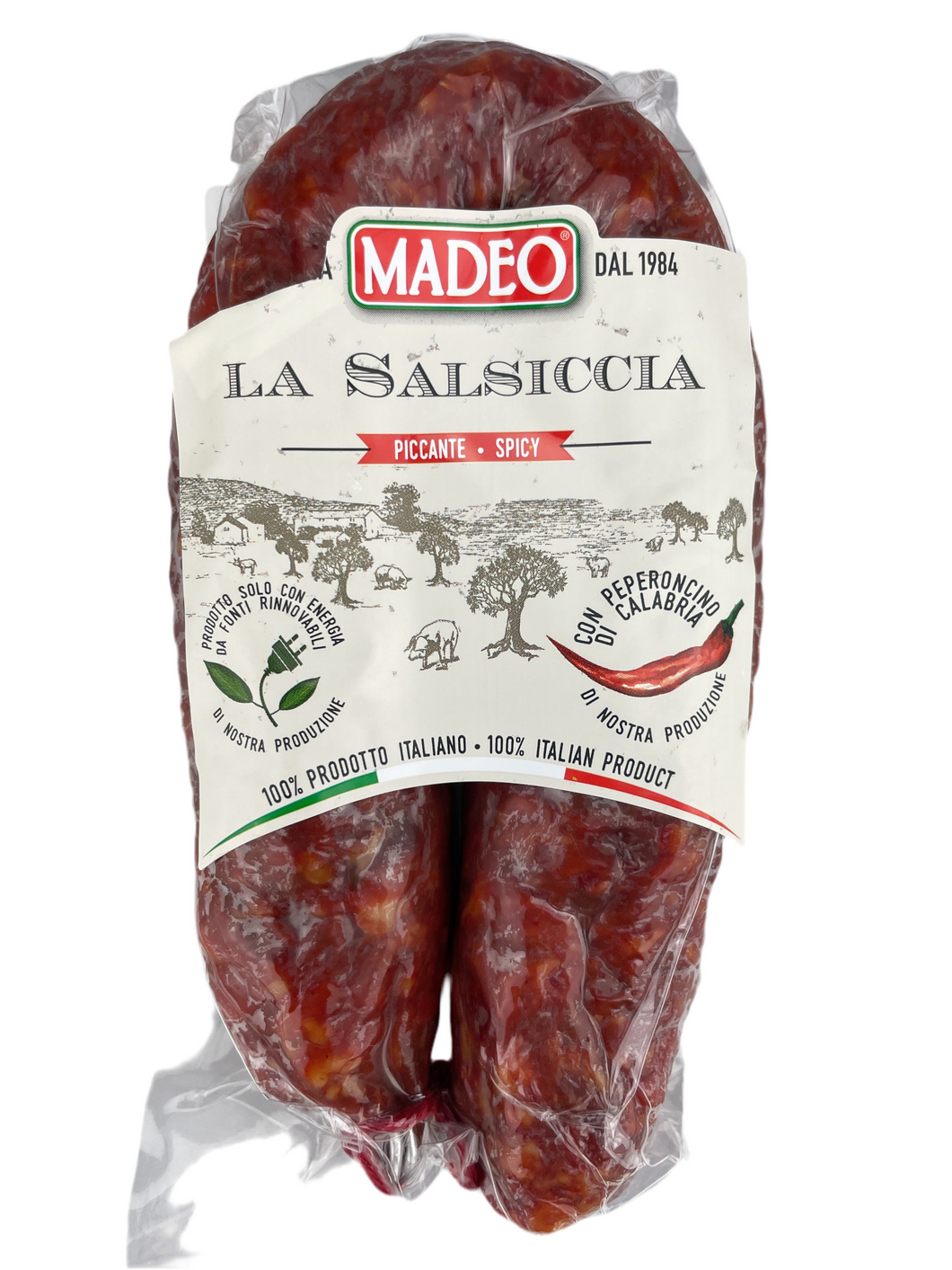 La Salsiccia piccante – Madeo - scharfe Salami