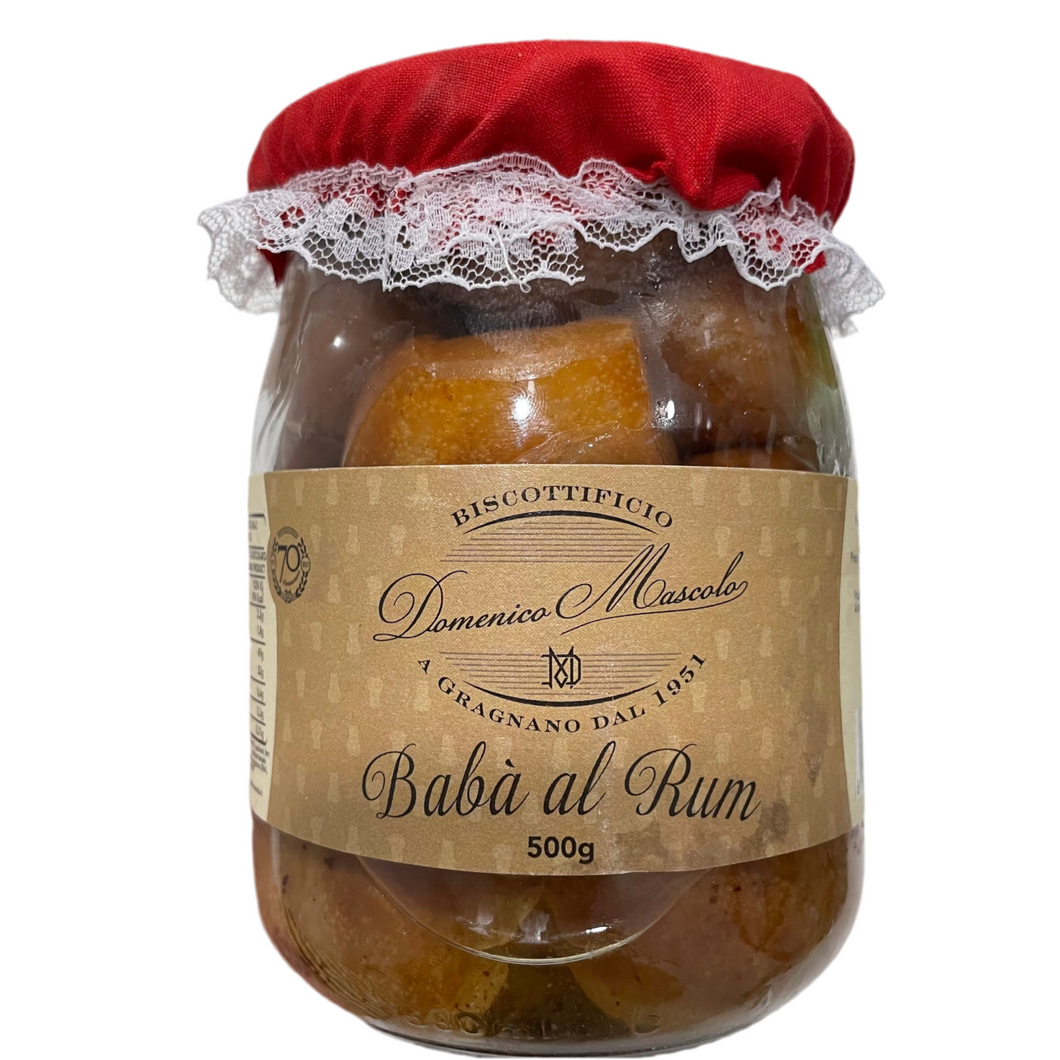 Babà al Rum - Domenico Mascolo - kleine Bisquitkuchen in Rum