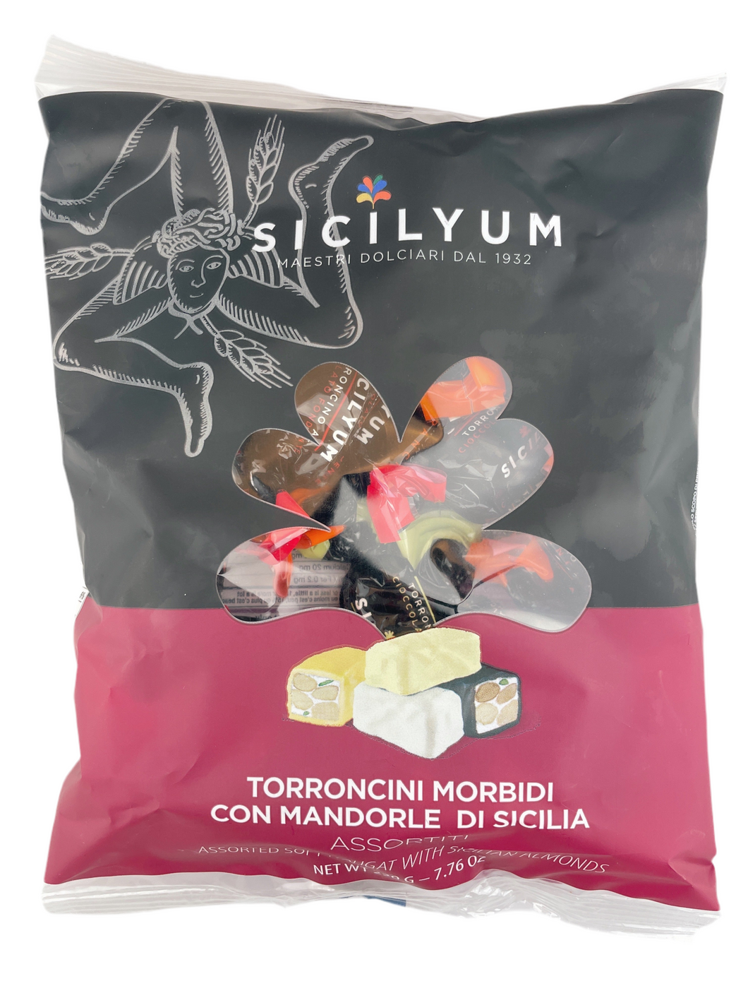 Torroncini morbidi di Sicilia - SICILYUM - Nougatkonfekt