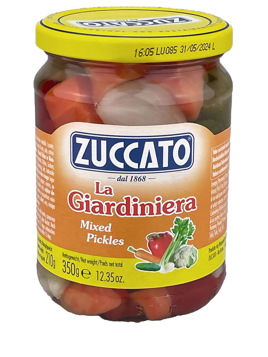 La Giardiniera – Zuccato - Mixed Pickles in Weinessig