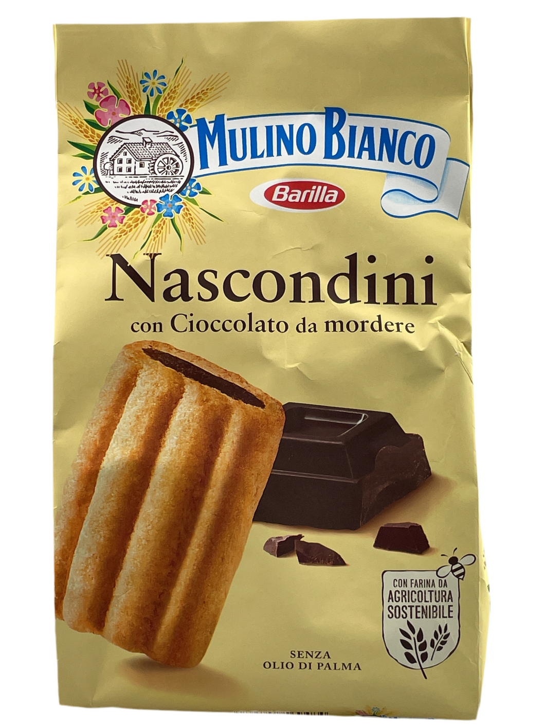 Nascondini -Mulino Bianco- Keks mit festem Schokoladenkern