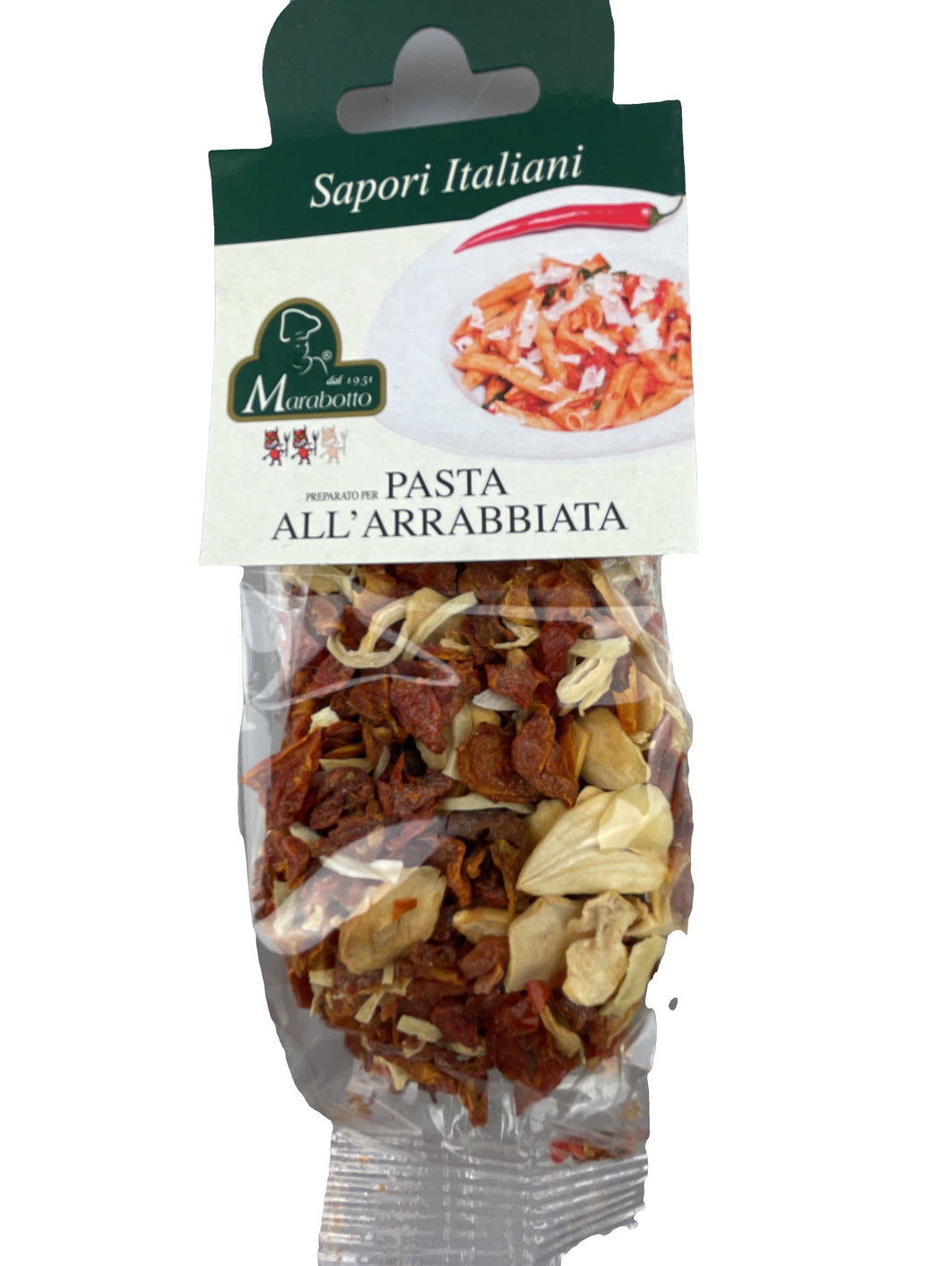Condimento Arrabbiata -Marabotto - Gewürzmischung Pasta all´Arrabbiata