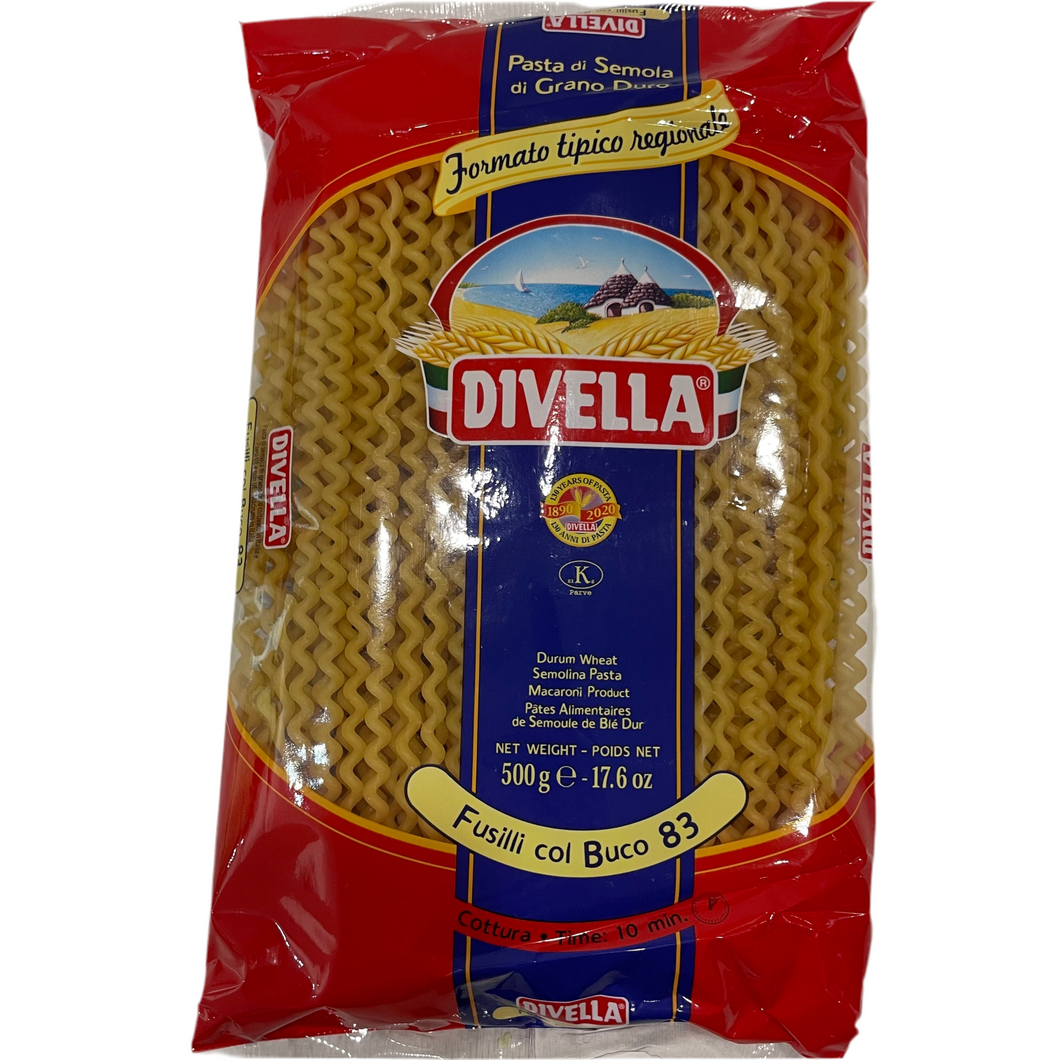 Fusilli col Buco - Divella - lange Fusilli
