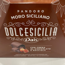 Cargar imagen en el visor de la galería, Pandoro Moro Siciliano - Dais - Pandoro mit Schokoladencrme und Haselnusscreme
