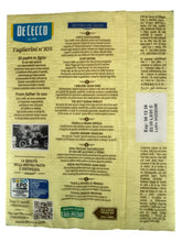 Carica l&#39;immagine nel visualizzatore di Gallery, Taglierini All´Uovo – De Cecco - dünne Bandnudeln in Nestformen
