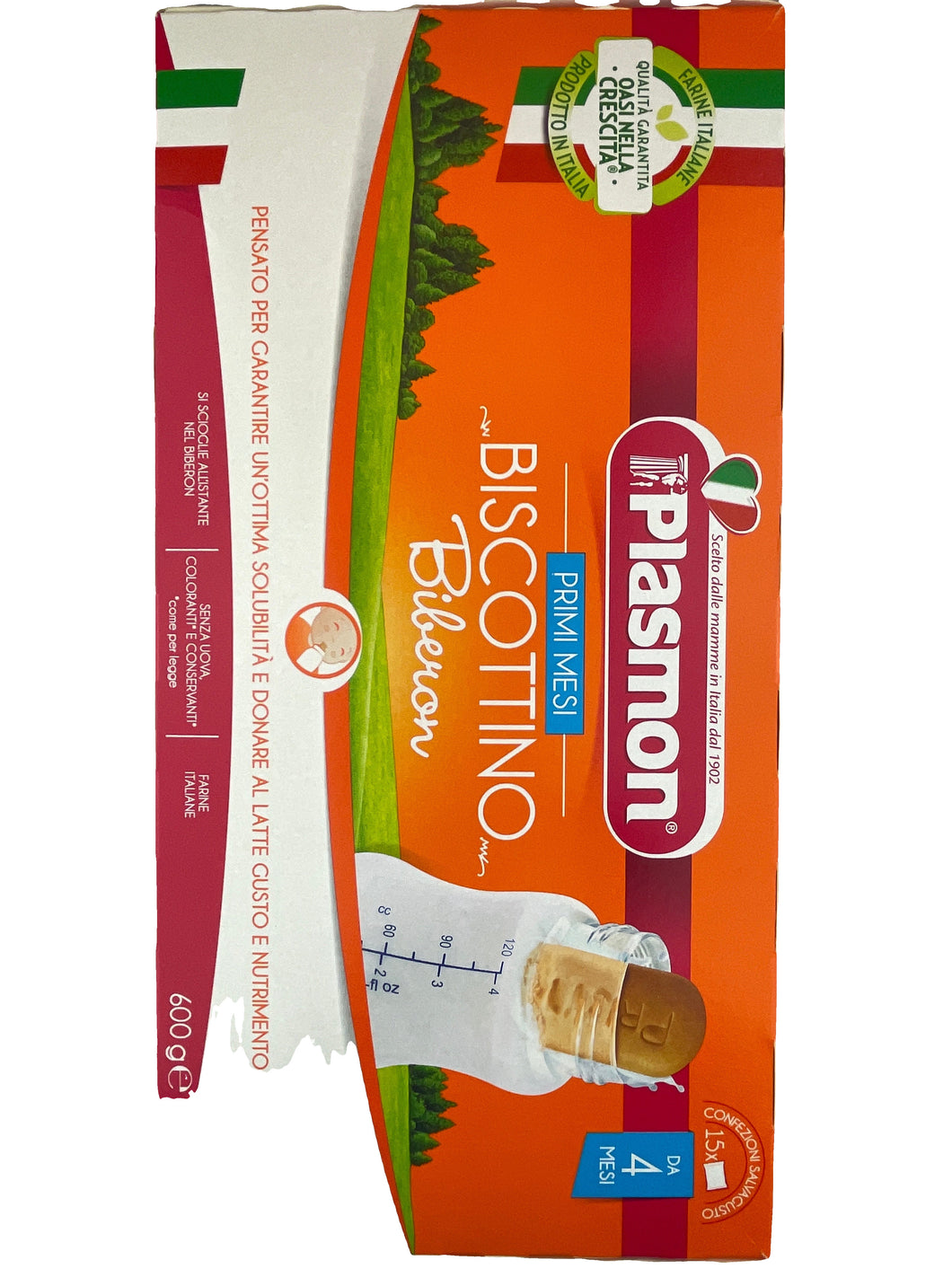 Biscottino Primi Mesi Biberon – Plasmon - Baby Plätzchen ab dem 4.Monat