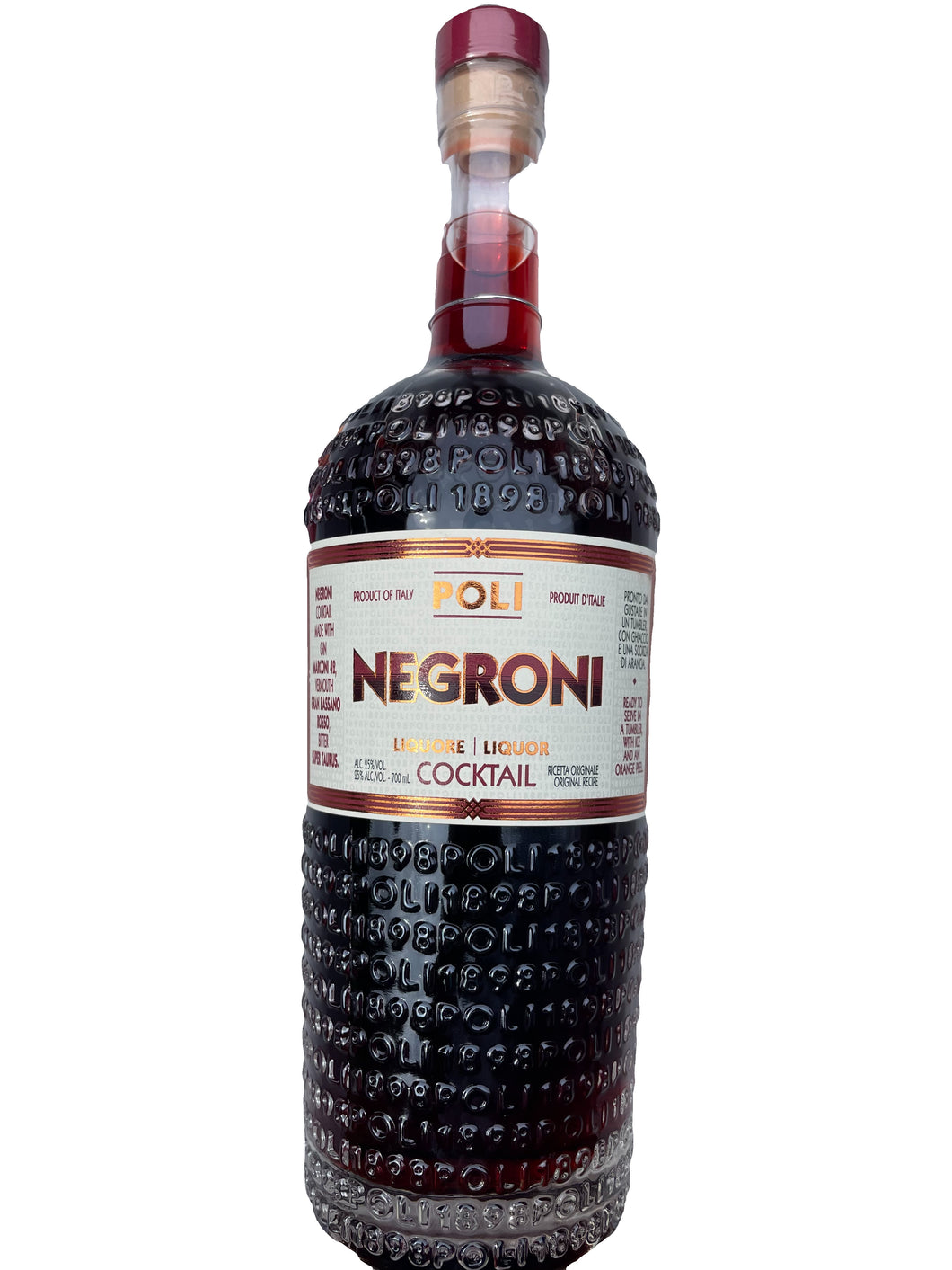 Negroni Cocktail - Jacopo Poli - Negroni Cocktail Premix