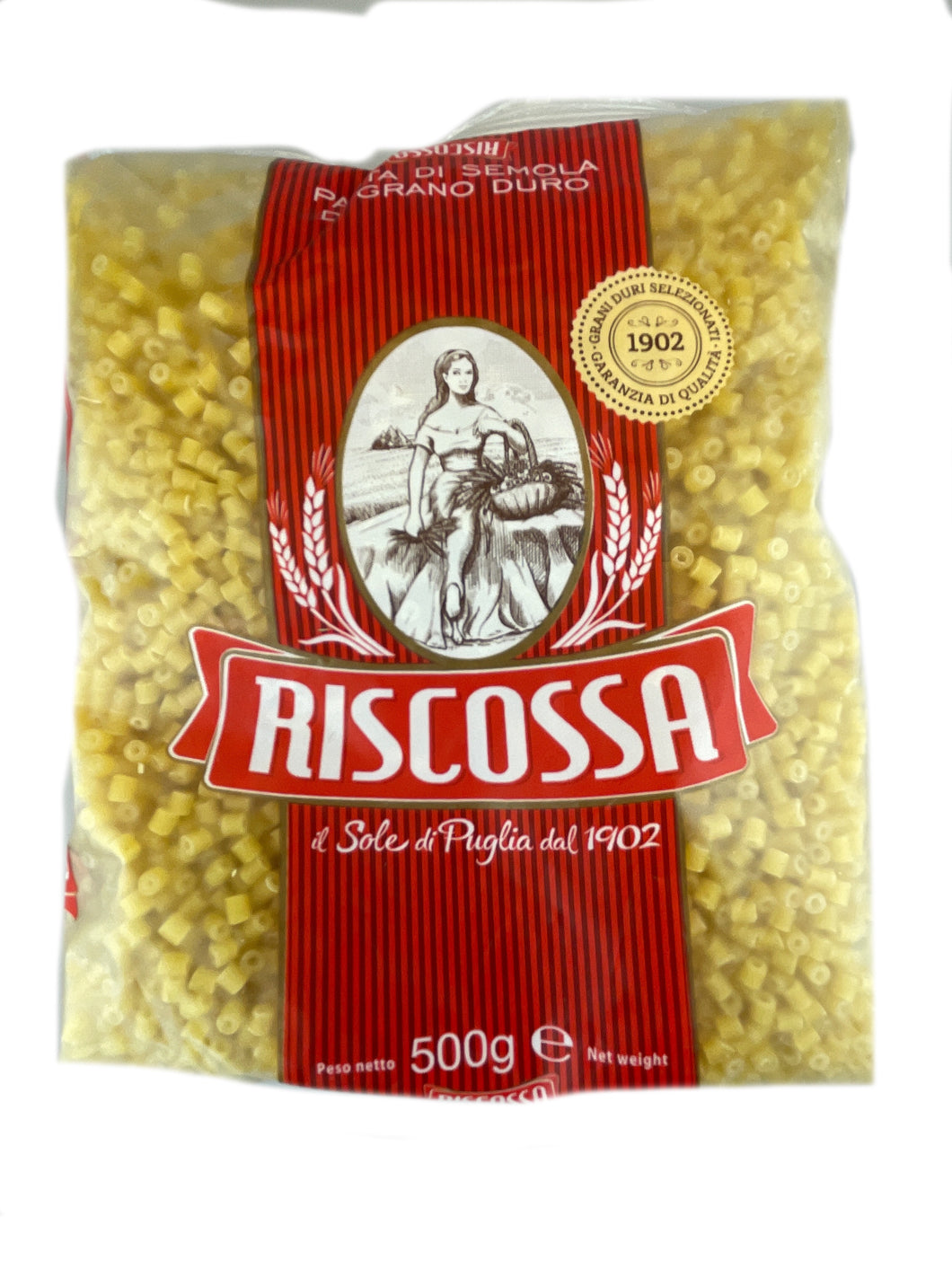 Tubetti Rigati – Riscossa - kurze, mini Röhrchen