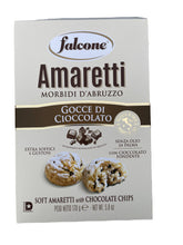 Load image into Gallery viewer, Amaretti Morbidi Gocce di Cioccolato – Falcone - weiche Amaretti mit Schokotropfen
