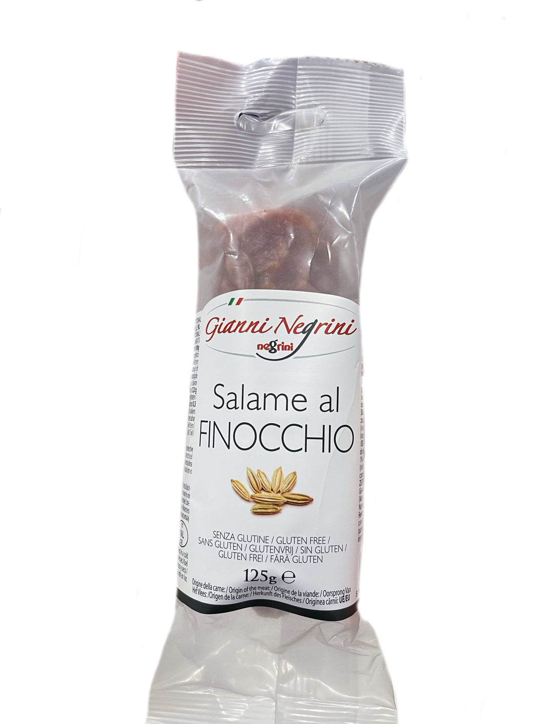 Salame al Finocchio – Negrini -  italienische Salami aus Schweinefleisch mit Fenchel
