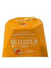 Cargar imagen en el visor de la galería, Pandoro con Crema al Mandarino siciliano - Dais - Pandoro mit Mandarinencremefüllung
