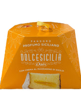 Cargar imagen en el visor de la galería, Pandoro con Crema al Mandarino siciliano - Dais - Pandoro mit Mandarinencremefüllung
